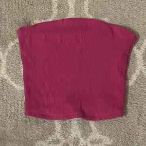 Garage Pink Tube Top, size S